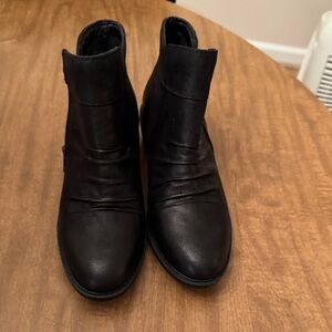 BareTraps Black Ankle Booties